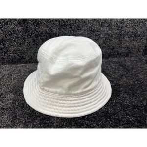 Fahrenheit Headwear Bucket Hat White OSFM Made in Myanmar